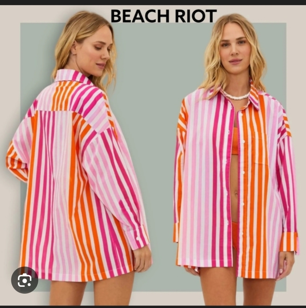 Beach Riot Striped Shirt